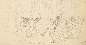 Tegning til albummet af Thomas Rowlandson