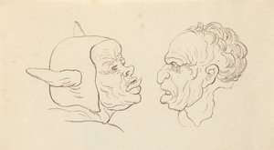 Tegning til albummet af Thomas Rowlandson