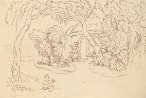 Tegning til albummet af Thomas Rowlandson