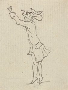 Tegning til albummet af Thomas Rowlandson