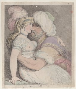 En forelsket tyrker af Thomas Rowlandson