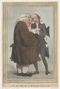 En forfatter og boghandler, 14. juli 1797., 14. juli 1797. af Thomas Rowlandson