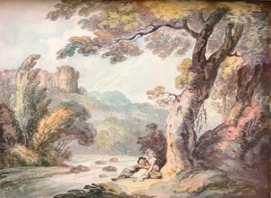 En idyl, c1815 af Thomas Rowlandson
