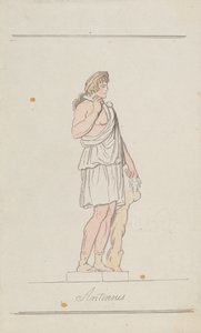 Antinous som Aristaeus af Thomas Rowlandson
