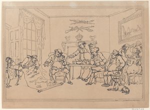 Hær, 5. november 1787., 5. november 1787. af Thomas Rowlandson