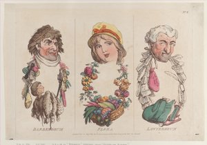 Barberorum, Flora, Lawyerorum, 15. august 1800., 15. august 1800. af Thomas Rowlandson