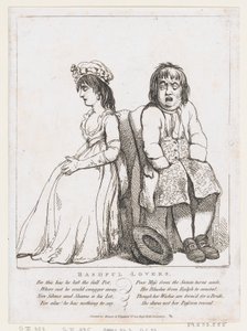 Bashful Lovers, 15. marts 1798., 15. marts 1798. af Thomas Rowlandson