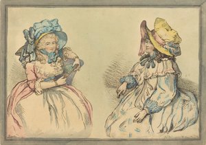 Beautys, udgivet 1792. af Thomas Rowlandson