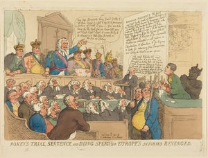 Boneys retssag, dom og sidste ord af Thomas Rowlandson