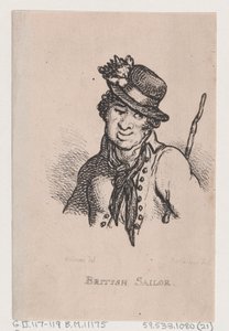 Britisk sømand, april 1808., april 1808. af Thomas Rowlandson