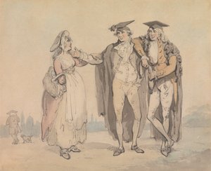 Bucks of the First Head af Thomas Rowlandson