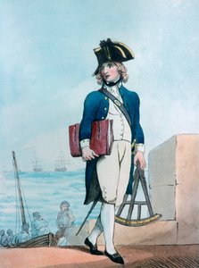 Kandidat for marinesoldaterne, 1799 af Thomas Rowlandson
