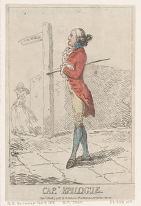 Kaptajn Epilog, 7. marts 1786., 7. marts 1786. af Thomas Rowlandson