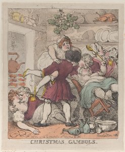 Christmas Gambols, 30. november 1812., 30. november 1812. af Thomas Rowlandson