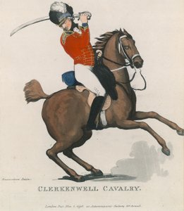 Clerkenwell-kavaleriet af Thomas Rowlandson