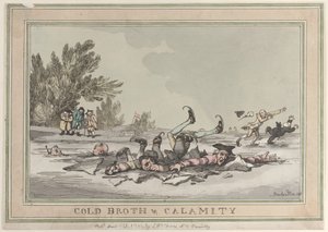 Cold Broth & Calamity, 26. januar 1792., 26. januar 1792. af Thomas Rowlandson