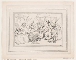 »Comforts of Bath«, plade 4 af Thomas Rowlandson