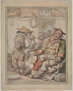 Komparativ anatomiundersøgelse af Thomas Rowlandson