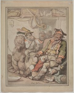 Komparativ anatomiundersøgelse, ca. 1810-1820. af Thomas Rowlandson