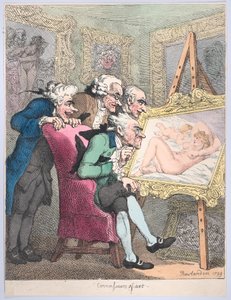 Connoisseurs, 20. juni 1799., 20. juni 1799. af Thomas Rowlandson