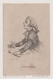 Rådgiver, 1808., 1808. af Thomas Rowlandson