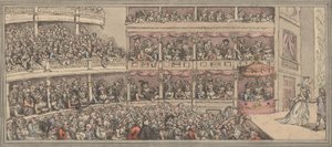 Covent Garden Theatre, 1792., 1792. af Thomas Rowlandson