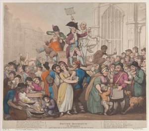 Doktor Botherum, The Montebank, 6. marts 1800., 6. marts 1800. af Thomas Rowlandson
