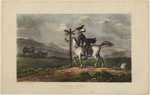 Doktor Syntax farer vild af Thomas Rowlandson