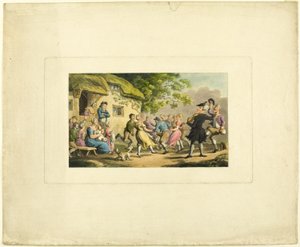 Doctor Syntax Rural Sport, fra The Tour of Doctor Syntax af Thomas Rowlandson