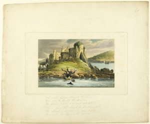 Doctor Syntax Tumbling in the Water, fra The Tour of Doctor Syntax af Thomas Rowlandson