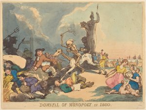 Monopolets fald i 1800