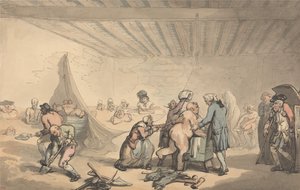 Dr. Grahams Badeanstalt af Thomas Rowlandson