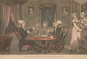Dr. Syntaks og hans modstykke af Thomas Rowlandson