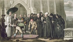Dr. Syntax at the Funeral of his Wife, fra 