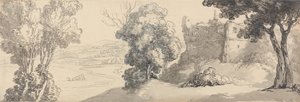 Dudley Slot af Thomas Rowlandson