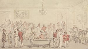 Elegant selskabsdans af Thomas Rowlandson