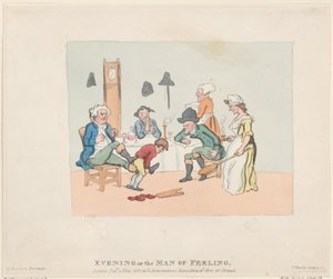 Aften, eller følelsens mand, 1. maj 1803., 1. maj 1803. af Thomas Rowlandson