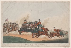 Ekspedition eller Militærflue, 16. maj 1798., 16. maj 1798. af Thomas Rowlandson
