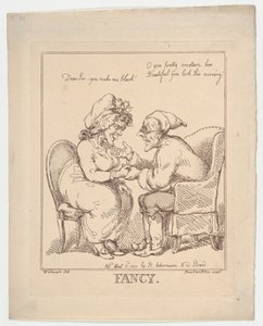 Fancy, 20. juli 1801., 20. juli 1801. af Thomas Rowlandson
