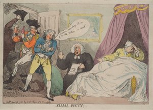 Børns respekt for forældrene af Thomas Rowlandson