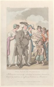 Frontispice: The Vicar of Wakefield, fra The Vicar of Wakefield, 1. maj 1817., 1. maj 1817. af Thomas Rowlandson