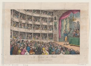 Frontispice, fra A Lecture on Heads af George Alexander Stevens, april 1808., april 1808. af Thomas Rowlandson