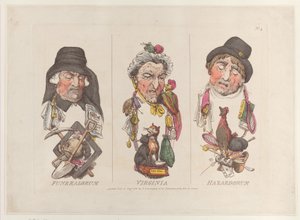 Begravelse, Virginia, Hazard, 15. august 1800., 15. august 1800. af Thomas Rowlandson