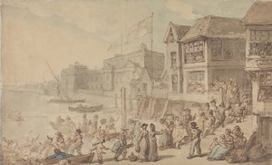 Greenwich af Thomas Rowlandson