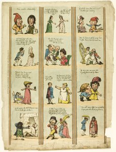 Groteske kanter til haller og værelser af Thomas Rowlandson