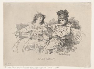 Harmoni, 12. august 1785., 12. august 1785. af Thomas Rowlandson
