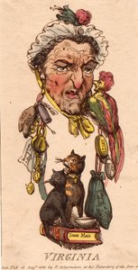 Steder: Virginia af Thomas Rowlandson