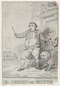 Hans Højhed Beskytteren, 19. januar 1784., 19. januar 1784. af Thomas Rowlandson
