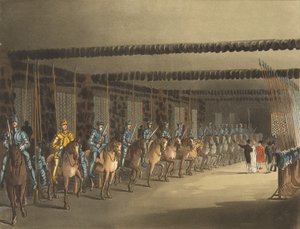 Horse Armoury, Tower of London, 1. november 1809., 1. november 1809 af Thomas Rowlandson