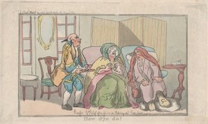 Hvordan har du det, 10. april 1792., 10. april 1792. af Thomas Rowlandson